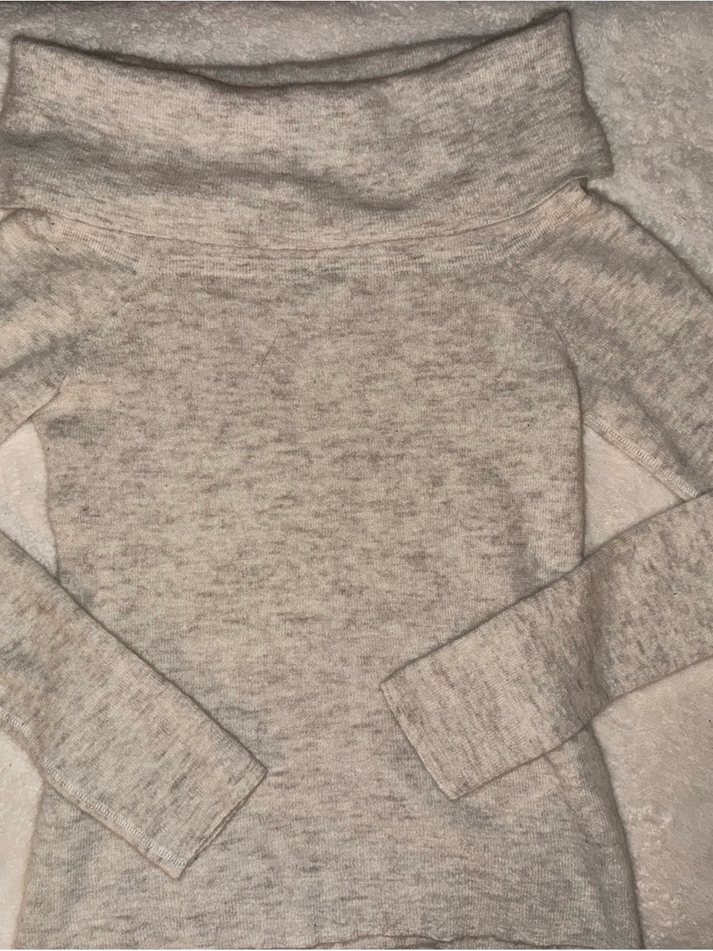 Madewell Alpaca Blend Off the Shoulder Sweater – Size L